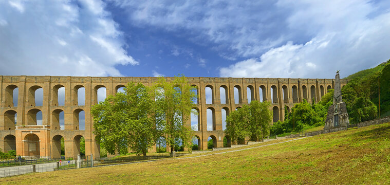 Caroline Aqueduct, Caserta, Italy - built by Luigi Vanvitelli and strictly connected with the Reggia di Caserta, the Caroline Aqueduct is one of the best preserved in Italy, UNESCO World Heritage Site