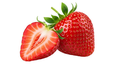 strawberry isolated on white background