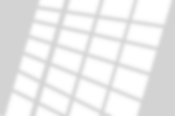 Shadow overlay effect from window isolated on transparent background, Blurred silhouette shade shadow mockup for backdrop, decoration, Graphic design elements, PNG file