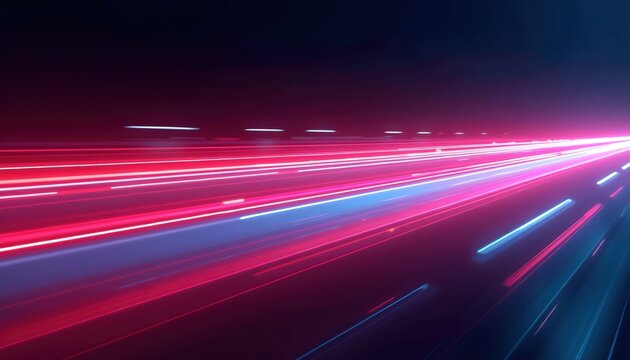 Vibrant Trails of Light Shaping the Rhythm of Motion