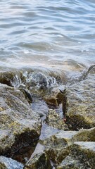 water and rocks