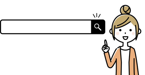 若い女性　ママ　検索