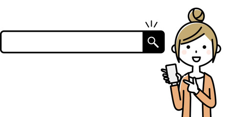 若い女性　ママ　検索