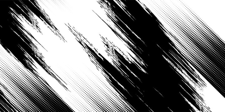 Tire tracks background for rally, drift, motocross, off-road and other auto and motorsport. Black tire marks on a white background with a worn effect and splashes of dirt. Vector isolated texture