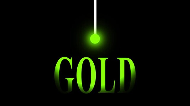 Gold Text Mystical purple glowing text surrounded by floating magical sparkles and ethereal ambient glow created in Adobe After Effects