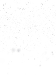Snow particles overlay vertical composition