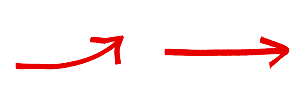 hand drawn doddle red arrow,grunge red arrows isolated on transparent background,red arrow pointing up