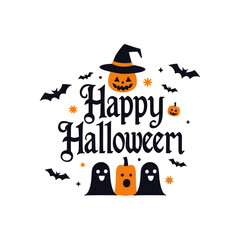 halloween background with pumpkin