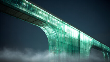 Crystal Bridge of the Future