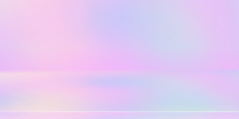 3d abstract neon studio room background. Color gradient empty wall backdrop. Mockup product presentation. Hologram platform. Showcase, promotion display. Vector illustration