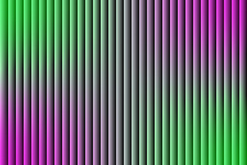 Abstract vertical stripes with gradient of purple green and gray