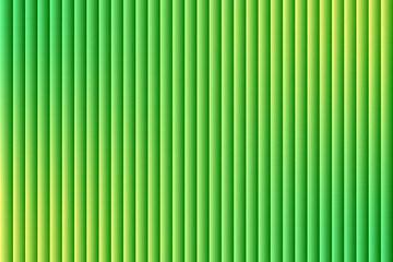 Abstract vertical green and yellow striped background texture