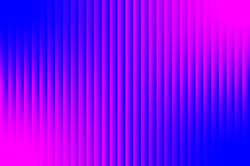 Vibrant abstract vertical stripes with blue and pink gradient background