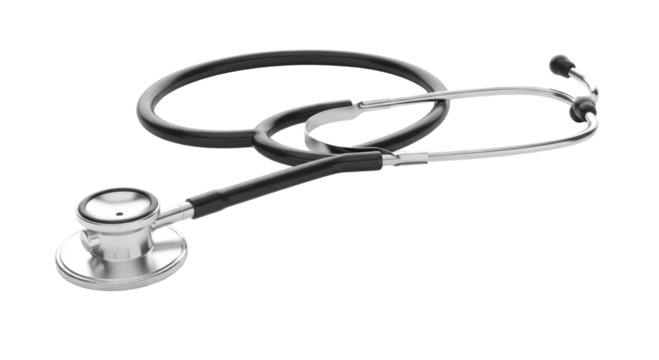 Medical stethoscope transparent background cutout png