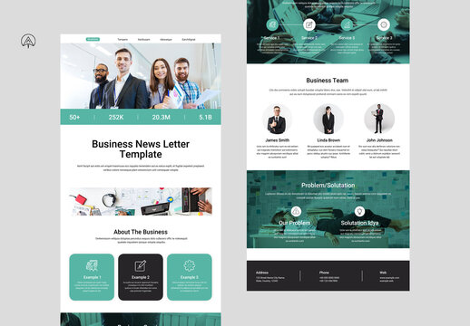 Business News Letter Template