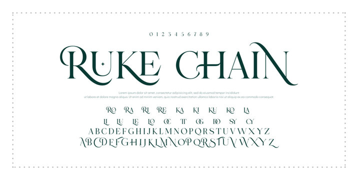 Elegant logo modern luxury alphabet font. Typography elegant style alphabet fonts for beauty shop, decoration, business, boutique, fashion, brand, wedding, vintage design. vector illustration