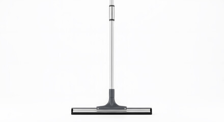 Glass Wiper at Work: A modern glass wiper stands ready, its sleek design and efficient construction promise streak-free cleanliness, symbolizing clarity and effective cleaning.
