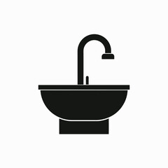bath icon fully editable vector template