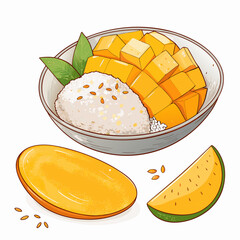 Featuring Create Bold Stroke Thai Mango Sticky Rice Crisp Creative Visual