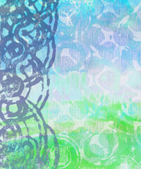 mixed-media Collage Scrapbook Paper