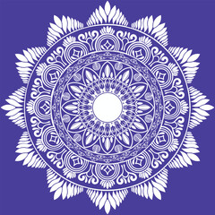 Decorative Mandala Pattern Art | Abstract Floral Geometry Ornament | Sacred Boho Symmetry Vector | Spiritual Decorative Artwork for Meditation and Interior Design