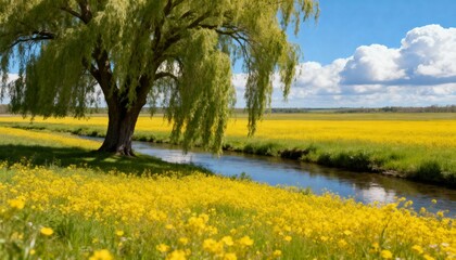 Golden frame surrounded by tropical leaves and shadows