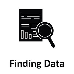 Finding Data Vector Icon which can easily modify or edit