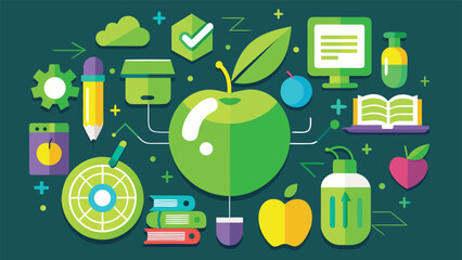 Participants in a video conference focused on educational topics, with a shared screen displaying a presentation..eps