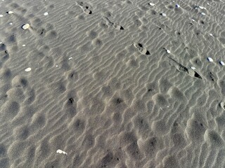 Jökulsárlón Glacier Lagoon and Diamond Beach in South Iceland with Floating Icebergs and Volcanic Landscape