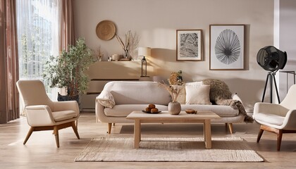 stylish modern living room interior design