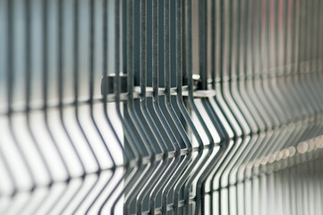 3D mesh close-up on a gray background