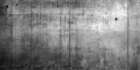 Fototapeta premium Textured gray concrete wall with visible vertical lines and small imperfections