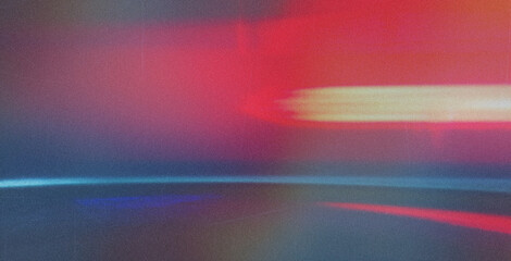 Old film light leaks texture with scratches, noise, iridescent light. Rainbow lens flare effect,...