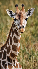 giraffe in africa