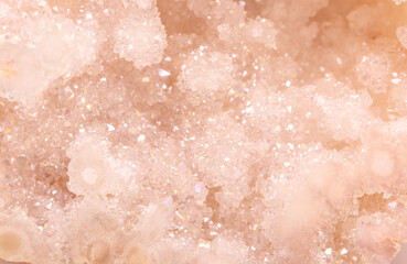 Brilliant Precious stones. Mineral crystals in the natural environment. Texture of precious and...