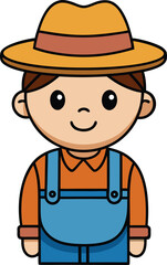 boy with a hat