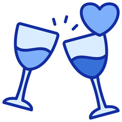 Champagne Toast Icon