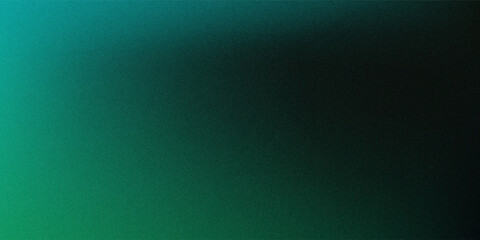 Dark green blue grainy gradient background, black backdrop, noise texture