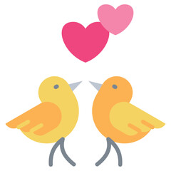 Love Birds Icon