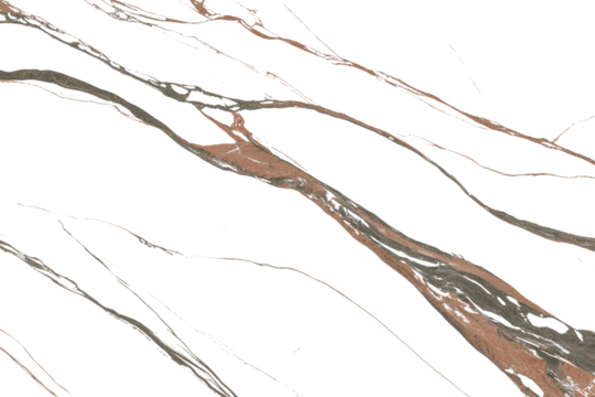 Abstract transparent background with elegant reddish-brown and gray marble-like veins, perfect for decorative and architectural purposes. background removed