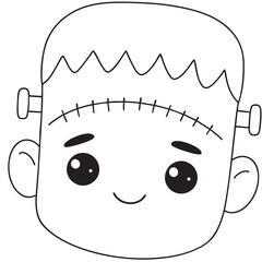 Cute Frankenstein Character
