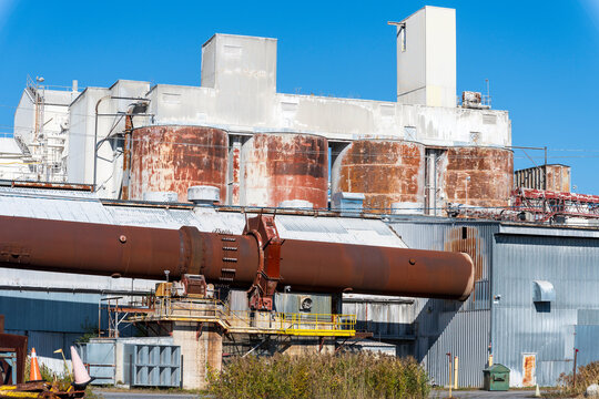 An old lime production plant