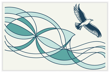 Abstract Fluid Art Background. Modern Liquid Ink Flow Design