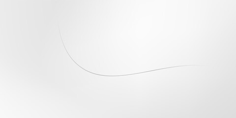 white abstract background with modern transparent gray curve lines blend effect
