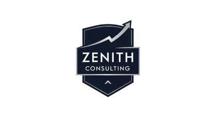 Minimalist Monochromatic Logo Mark Representing Professional Authority