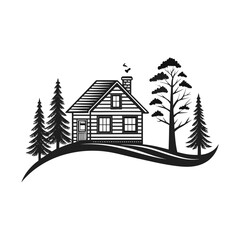 a-black-and-white-logo-depicts-a-cabin-nestled-on-.svg