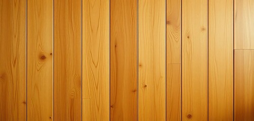 Fototapeta premium Rich, warm vertical oak wood paneling, natural grain visible, texture, rustic