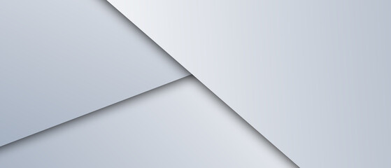 Abstract background with grey paper layers