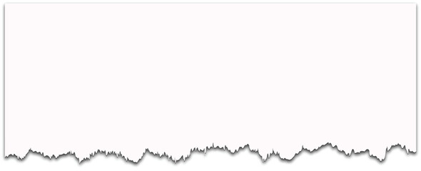 torn paper edge effect shadow realistic jagged rip overlay isolated texture background vector design