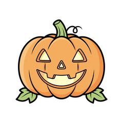 Cute Pumpkin Jack O Lantern for Halloween Celebration